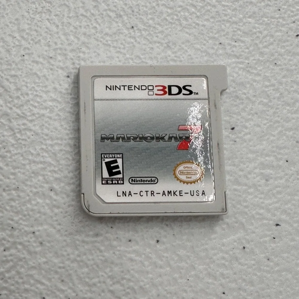 Nintendo 3DS Mario Kart‎ 7 Game Rated E Car Racing Video Game